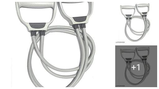 Double Toning Tube Resistance Tube for Home Gym Exercisers