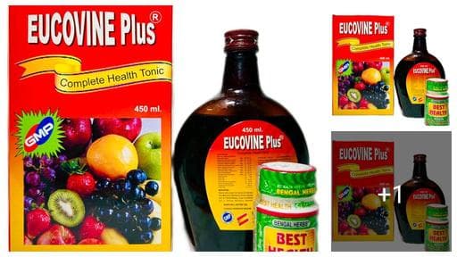 Best Health Capsule & Eucovine Plus Vitamin Syrup (PACK OF 2)