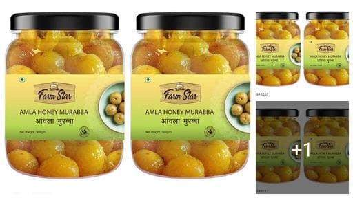 1 Kg - Combo Pack - 2 in 1 - Amla Murabba